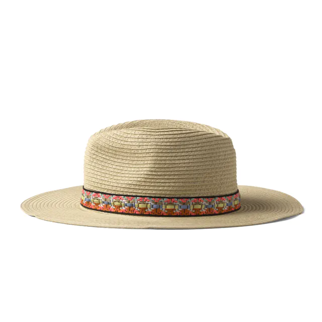 Straw Hat Mockup With Ribbon